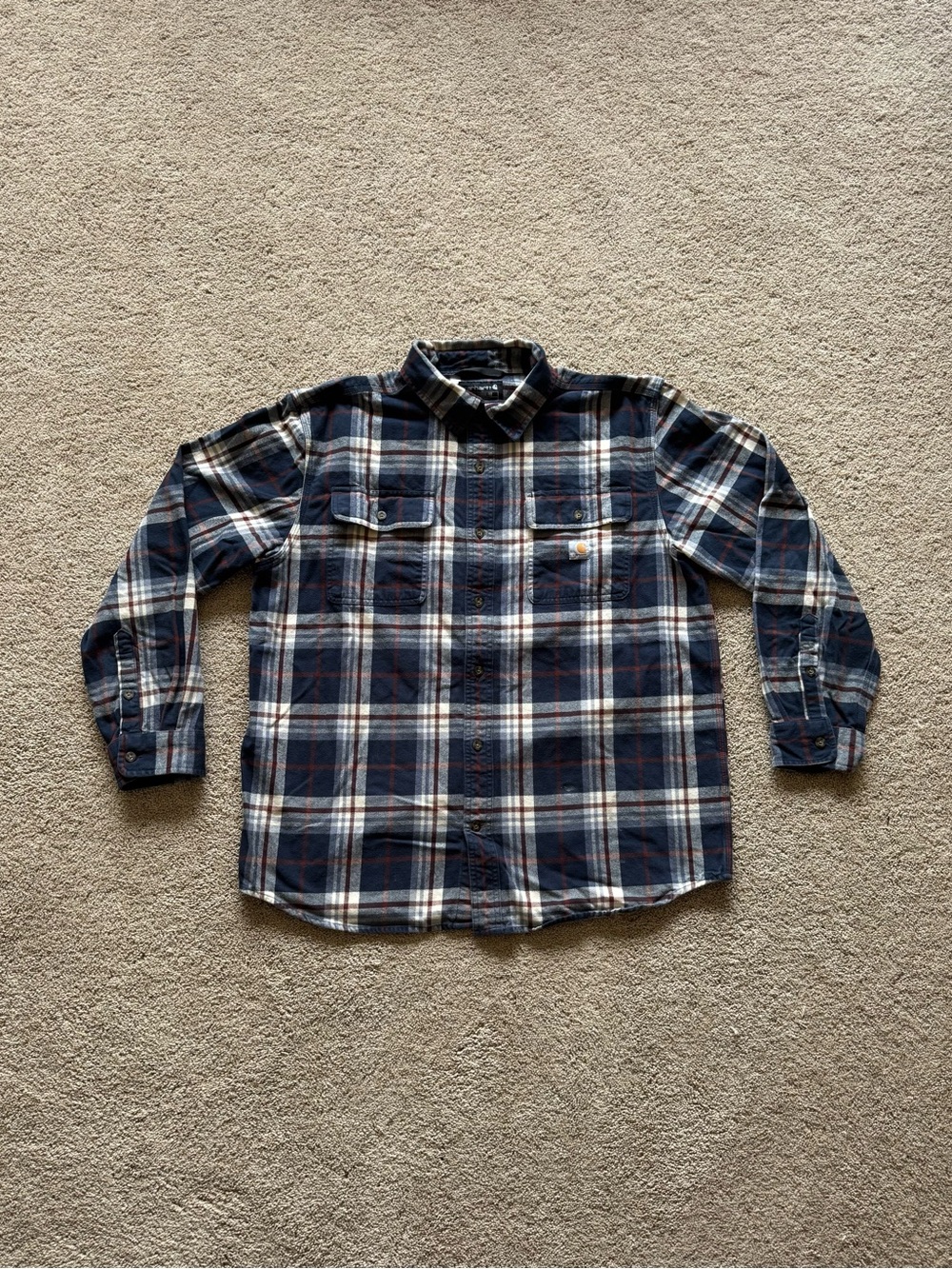 Men’s Large Heavyweight Carhartt Flannel